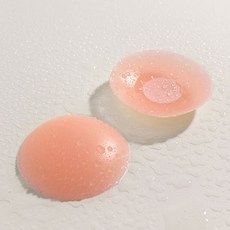 토리모 여성용 실리콘 슬림핏 방수 니플밴드2p 패치 원형 7cm, 5개