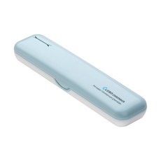 클린챔버 국내제조 UV LED USB C타입 충전식 휴대용 칫솔살균기 CC-C110, 블루