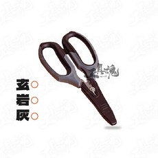 愛森諾工具 多功能萬用剪刀 台灣製造 廚房 露營 軍風 1620, 1個, 玄岩灰