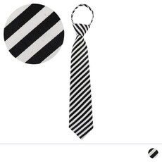 모던브릭 심플 줄무늬 어린이 주니어 넥타이 촬영소품 각종행사 단체주문가능