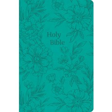 (영문도서) NASB Large Print Thinline Bible Value Edition Teal Leathertouch Imitation Leather, Holman Bibles, English, 9798384518020