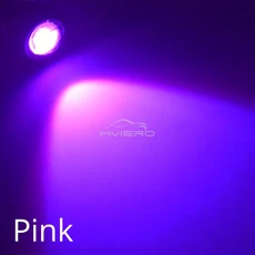 자동차led전구 X 8 자동 DRL 2V LED 독수리 눈 실버 쉘 러닝 라이트 턴 신호 백업 램프 트렁크 안개 전구, 06 PINK, 01  SHELL