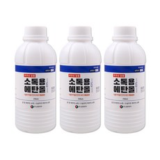 삼현제약 소독용 83% 에탄올, 3개, 250ml