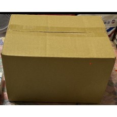 貨品運送瓦楞紙箱或防水包裝塑膠袋, 隨機不拘,適當大小, 1個