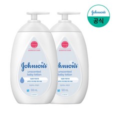 존슨즈베이비 화이트 베이비 로션, 500ml, 2개