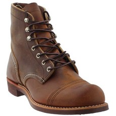 Red Wing 남성용 아이언 레인저 15.2cm(6인치) 부츠 앰버 하네스 8.5