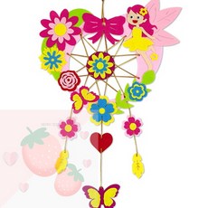 SB 모빌만들기 어린이만들기 꽃 만들기체험키트, 1개