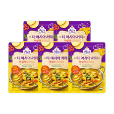티아시아 마살라 커리 분말 요리용 카레, 5개, 100g
