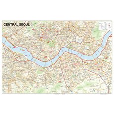 Map of Seoul(영문)(93*63), 성지문화사