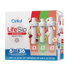 서큘 라이프쉽 Cirkul LifeSip 카트리지 총 6개 세트, 1박스