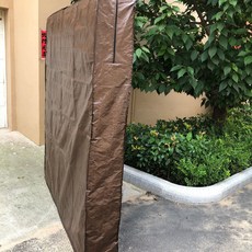 床墊拉鏈編織袋包裝袋搬家物流髮貨運輸打包袋防塵防潮耐磨席夢思 塑膠床套 床墊包裝袋 床墊塑膠袋 彈簧床墊防塵袋 大棉被袋, 1個