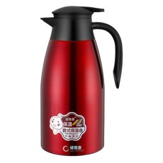 維雅康 喜慶對壺婚慶套裝禮盒, 304喜慶對壺黑柄:2.0L