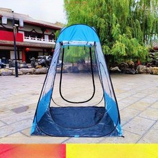 간이천막 사각천막 미니 대기실 간이 행사용 바람막이 100x100x150cm 블랙, 기본 사용 인원, 1.2 동결방지 1.2 1.7m 있음 4면