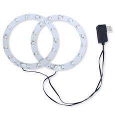 ALLONE PS5用內建LED燈 USB型, 1個, 17種發光模式, ALG-P5LEDL