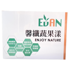 艾門 馨纖蔬果漾 沖泡粉末 含101種高纖蔬果酵素 鳳梨酵素 幫助消化, 270g, 1個