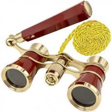 3X25 오페라 글래스 여성용 쌍안경 조절 손잡이 및 체인 휴대용 빈티지 극장용 컴팩트 성인용 음악 콘서트 경마 스포츠 영화