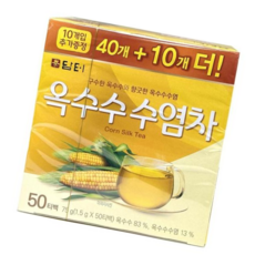 옥수수차효능 담터 향긋한 옥수수수염차 티백 50T, 본상품