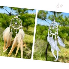 수제 벽걸이 장식 인테리어 소품 캠핑 홈카페 감성 데코, G심플캐쳐브라운