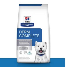 Hills 希爾思處方 犬用 Derm Complete 皮膚全能照護 小顆粒 1.5kg 狗飼料, 1個, 1.5kg(店到店可5包）2026.03, 高度