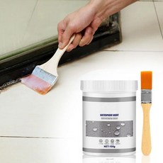 Transparent Waterproof Glue with Brush 2024 New Super Strong Invisible Anti-Leakage Agent Coatin, 3.5oz, 1개