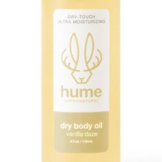 흄 슈퍼내추럴 드라이 바디 오일 미스트 보습 스프레이 바닐라 데이즈 미국 직구, 1개, 118ml