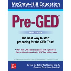 McGraw-Hill Education Pre-Ged Third Edition Hardcover