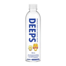 DEEPS 춘식이 천연 미네랄 해양심층수, 500ml, 20개