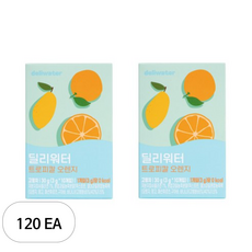 딜리워터 트로피칼오렌지, 3g, 120개