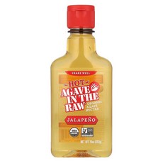 In Raw 유기농 Hot Agave In The Raw® 할라피뇨 283g(10온스), 283 g