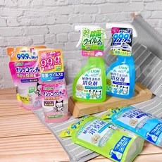 LION 獅王 空間臭臭除 廁所臭臭除 愛貓用臭臭除 寵物專用消臭劑 空間除臭 寵物消臭劑 廁所除臭, 1個, 空間薄荷-補包320ml