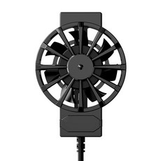 X16手機散熱器散熱降溫製冷風冷遊戲靜音適用新風冷式, 1個, 無規格, X16有線款散熱器