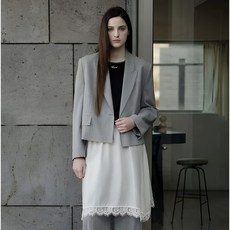 플라스틱아일랜드 N원버튼 크롭 자켓 PS2WJ361 1004189