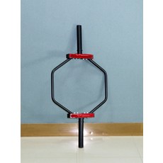데드리프트 기구 트랩바 헬스장 스쿼트바 바벨바 중량봉 헥사바 홈짐 스쿼트 홈트, 블랙 손잡이 중공 스쿼트 바 5cm, 1개, 1000g