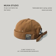 Mayfox백종원모자 백패커2 와치캡 비니캡 주방 Mayfox, 카멜, 1개