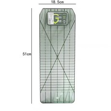 搓衣板家用透明洗衣板塑料加厚創意跪用懲罰男朋友大小防滑宿舍, 透明綠色, 1個