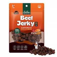 (2개묶음)베푸 비프져키 큐브 소고기 연어120g, 2개, 120g, 기타