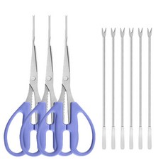 게가위 C타입 블루 3개 + 게포크 A타입 6개, 1개