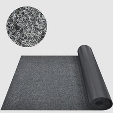 LT 인조잔디PVC 롤매트 그레이 사무실현관매트 복도매트