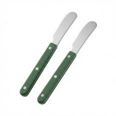 메종오브제 파르베 버터나이프, 딥그린(green), 2개
