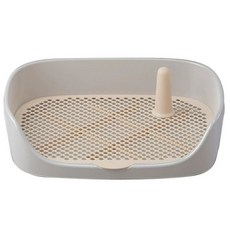 반려동물 실내 강아지 훈련 배변, 1개, 젠틀맨그레이 40 x 30x11