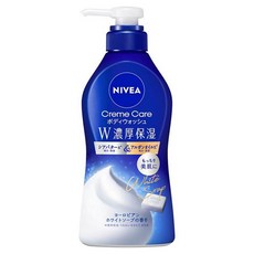 NIVEA 妮維雅 滋潤護理 W 乳木果油 & 摩洛哥堅果油 歐式白皂香, 1個, 460ml