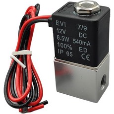 고속 응답 솔레노이드 밸브 18 DC 12V 24V AC 110V 220V 2방향 일반 폐쇄형 직접 작동 공압 밸브NPTAC, 1/8 Inch, NPT_AC 110V