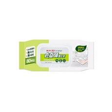 세균닦는 손걸레 청소포 80매 / 향균 99.9%, 1개