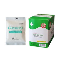 성진 멸균거즈 가아제 5cmx5cm, 100매입, 1개