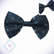 어린이 나비 넥타이 블랙 소 고무줄리본 턱시도타이