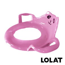 LOLAT 羅力 兒童簡易安全馬桶座 粉色