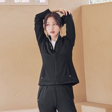 프로월드컵 여성 스판 트레이닝 자켓 신축성 좋은 운동복 상의 Q323-5452-1ZB