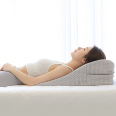 씨위너 위드유 역류성 방지 베개 다기능 웨지필로우 쿠션 배개, 두가지 높이 베개(18+23cm), 1개