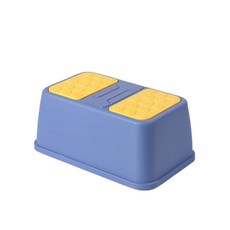 미끄럼방지 아기디딤대 세면대 변기 다용도 유아디딤대 1단, 빨강