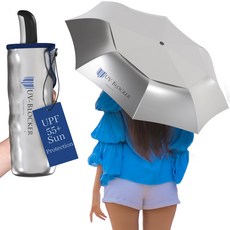 & 100% UPF50+ [-15℃ 그늘과 같은 시원함 미국 피부과의 감수]UV-Blocker 양산 완전